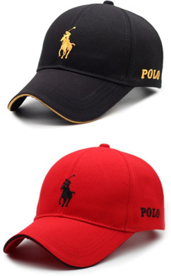 Polo Embroidered Sports/Regular Cap Cap(Pack of 2)