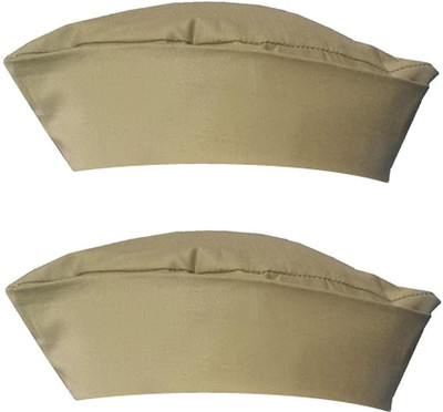 GZJPQXZO Solid Skull Cap Cap(Pack of 2)