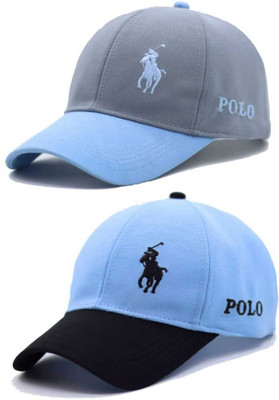 Polo Snapback Cap Cap(Pack of 2)