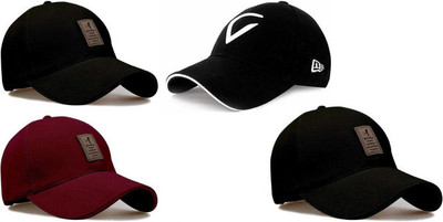 blutech Sports/Regular Cap Cap(Pack of 4)