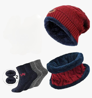 Polo Beanie Cap(Pack of 2)