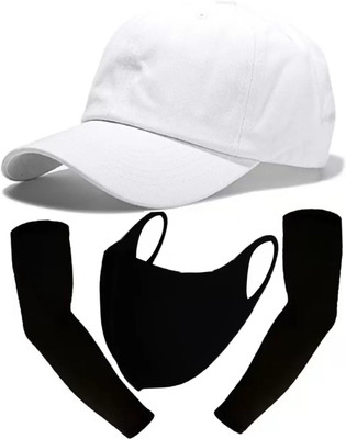 cap world Solid, Self Design Sports/Regular Cap Cap(Pack of 3)