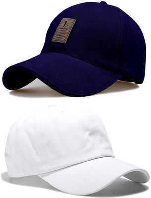 CLASSYMESSI Self Design Sports/Regular Cap Cap(Pack of 2)