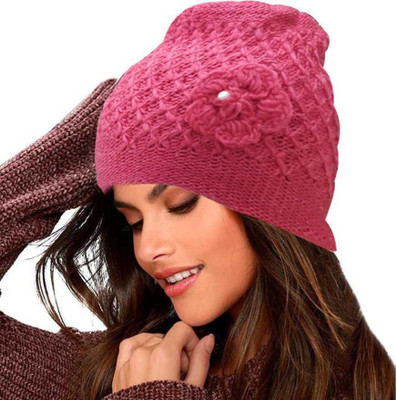 TRUE INDIAN Self Design, Woven Beanie Cap