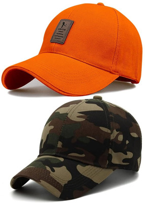 ILLARION Solid, Self Design Sports/Regular Cap Cap(Pack of 2)