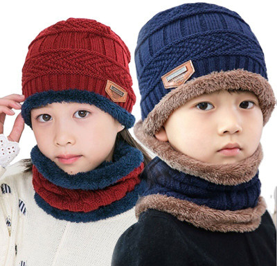 oxzon Woven Beanie Cap(Pack of 2)