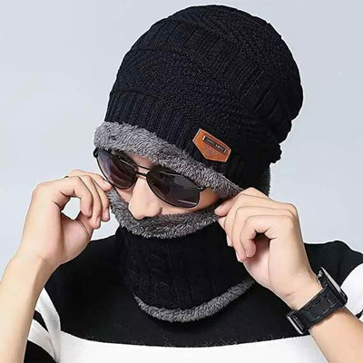 SPORT COLLECTION Solid Beanie Cap
