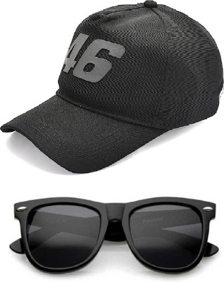 Westery Self Design Sports/Regular Cap Cap(Pack of 2)