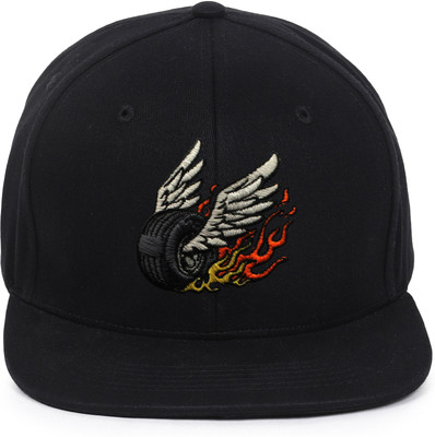 KOLOROBIA Embroidered Snapback Cap Cap