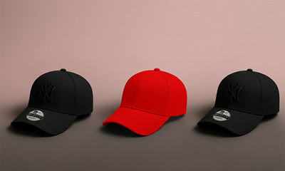 selloria Embroidered, Self Design, Solid Sports/Regular Cap Cap(Pack of 3)