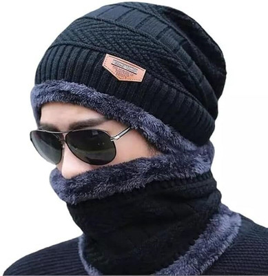 Winntressy Solid Beanie Cap