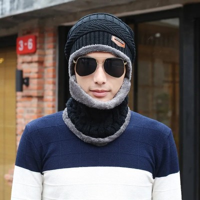 Missby Woven, Self Design Beanie Cap