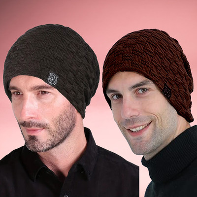 ALAMOS Beanie Cap(Pack of 2)