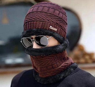 HouseOfCommon Beanie Cap(Pack of 2)