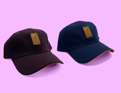 ALAMOS Printed, Self Design, Solid Sports/Regular Cap Cap(Pack of 2)