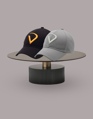 Evanden Embroidered, Self Design, Solid Sports/Regular Cap Cap(Pack of 2)