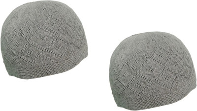 FAFetraders Solid Prayer Cap Cap(Pack of 2)