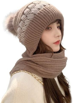 SYGA Self Design Beanie Cap
