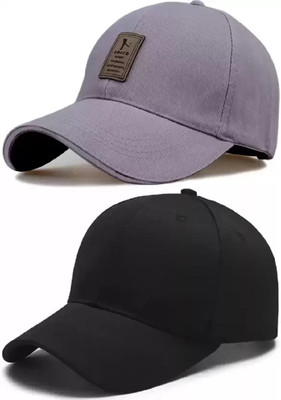 FLEXCYCAP Solid, Self Design Sports/Regular Cap Cap(Pack of 2)