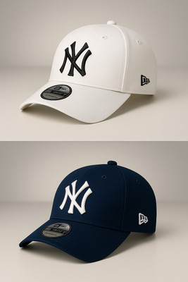 ILLARION Embroidered, Self Design, Solid Sports/Regular Cap Cap(Pack of 2)