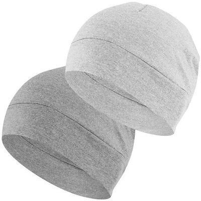 PAROPKAR Solid Skull Cap Cap(Pack of 2)