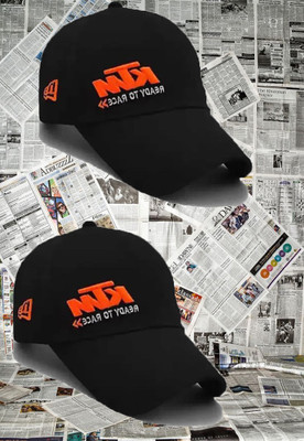 CLASSYMESSI Self Design Sports/Regular Cap Cap(Pack of 2)