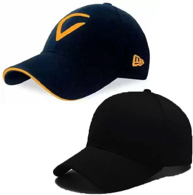 CLASSYMESSI Self Design Sports/Regular Cap Cap(Pack of 2)