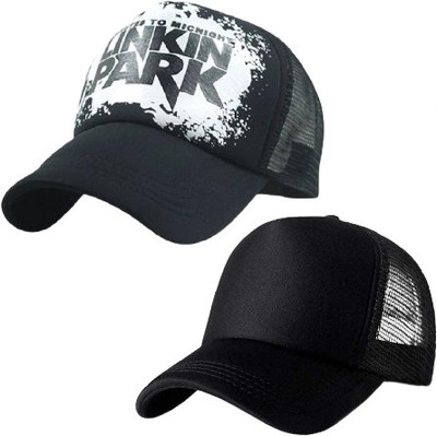 MUSMIR Solid Sports/Regular Cap Cap(Pack of 2)