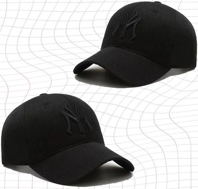 ILLEARION Solid, Self Design, Embroidered Sports/Regular Cap Cap(Pack of 2)