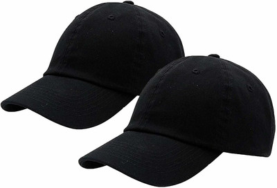 Evanden Self Design Sports/Regular Cap Cap(Pack of 2)