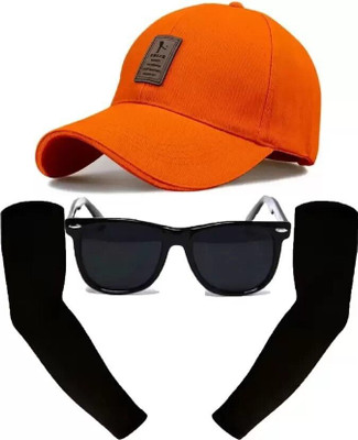 ILLEARION Solid, Self Design Sports/Regular Cap Cap(Pack of 3)