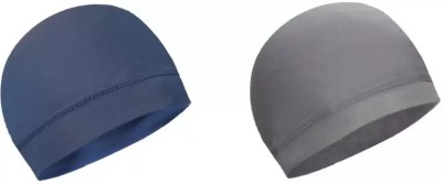 ND Solid Skull Cap Cap(Pack of 2)