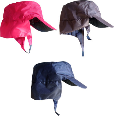 reneeta sales Solid Sports/Regular Cap Cap(Pack of 3)
