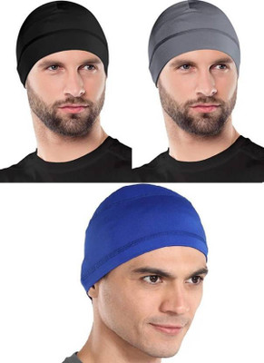 Bismaadh Solid Sports/Regular Cap Cap(Pack of 3)