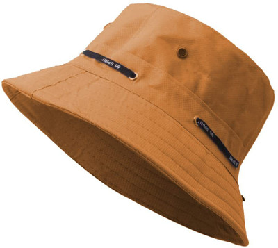 Adorazone Bucket Sun Hat (Head Circumference: approx.56-58 cm)(Camel, Pack of 1)