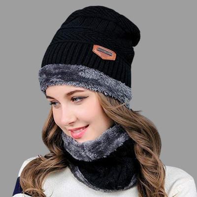 CLASSYMESSI Woven Beanie Cap