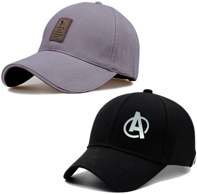 Hench Sports/Regular Cap Cap(Pack of 2)