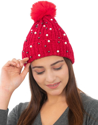 AMOLDO Solid Beanie Cap