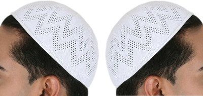 FQZILON Solid Prayer Cap Cap(Pack of 2)