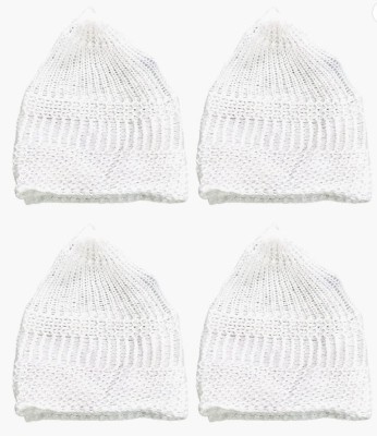 SRK COLLECTION Solid Prayer Cap Cap(Pack of 4)