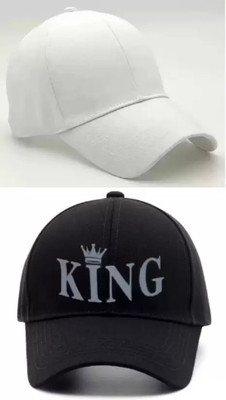 EDENSCOPE Solid Sports/Regular Cap Cap(Pack of 2)