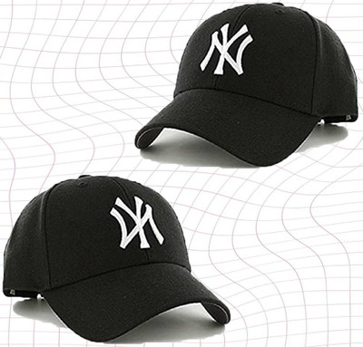 ILLARION Solid, Self Design, Embroidered Sports/Regular Cap Cap(Pack of 2)