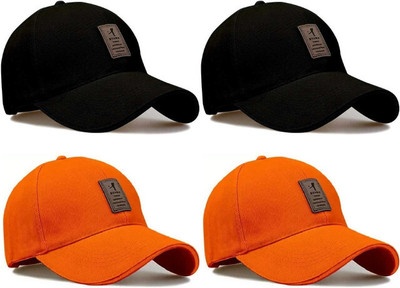 blutech Sports/Regular Cap Cap(Pack of 4)