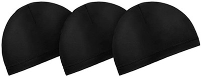 PAROPKAR Solid Skull Cap Cap(Pack of 3)