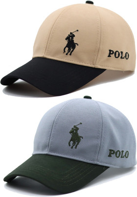 Polo Snapback Cap Cap(Pack of 2)