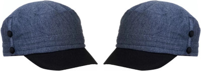 Atabz Solid Sports/Regular Cap Cap(Pack of 2)