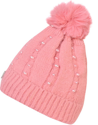 LOOM LEGACY Embellished, Self Design Beanie Cap