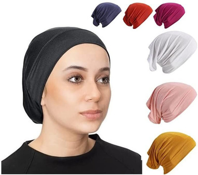 PAROPKAR Solid Beanie Cap(Pack of 7)