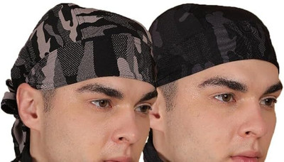 Bismaadh Printed Skull Cap Cap(Pack of 2)