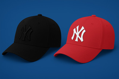 CLASSYMESSI Self Design, Solid, Embroidered Sports/Regular Cap Cap(Pack of 2)